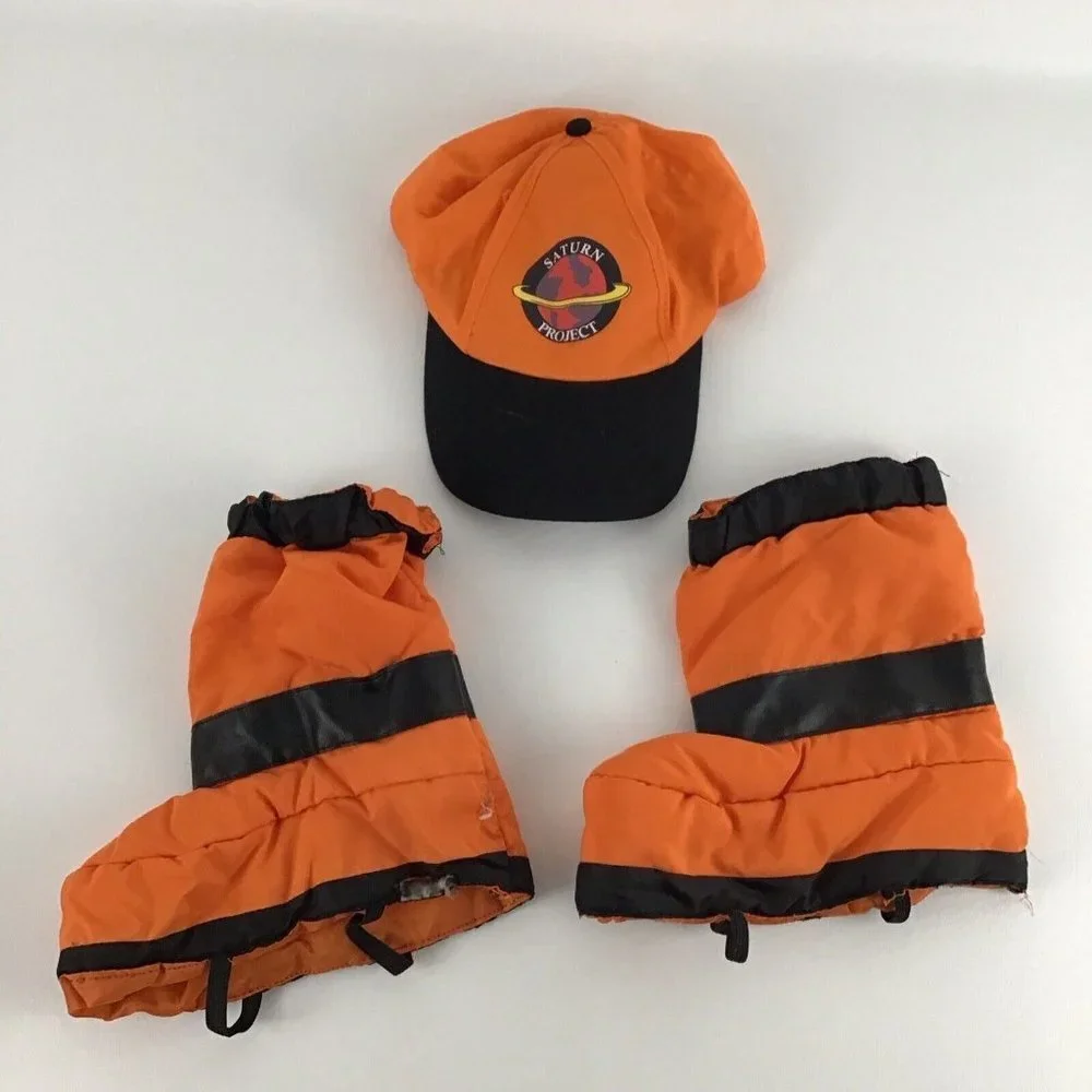 Saturn Project Costume Space NASA Astronaut Outfit Halloween Cosplay Pretend 5-6